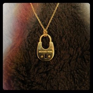 Michael Kors Lock Necklace